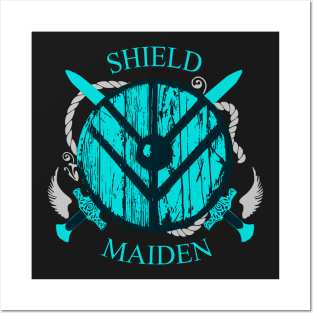 SHIELD MAIDEN PRIDE Posters and Art